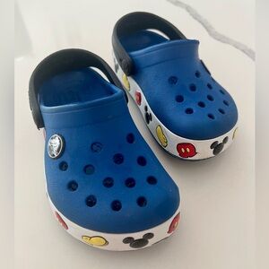 CROCS Crocband Disney Mickey Mouse Clogs, Toddler Sz C8